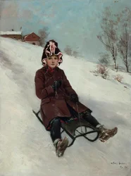 Przejażdżka saniami