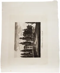 Hoboken naprzeciwko Nowego Jorku, z atlasu Stanów Zjednoczonych, 1824 (akwatinta)