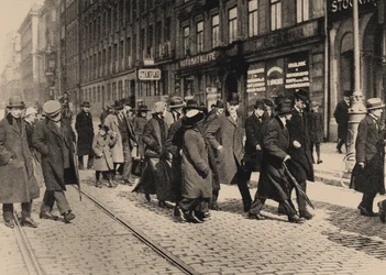 Lenin w Sztokholmie z Ture Nermanem i Carlem Lindhagenem 13 kwietnia 1917, 1917