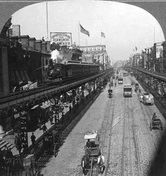 The Bowery, Nowy Jork, USA, 1900.