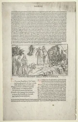 Dante i Wergiliusz z wizją Beatrycze, c. 1481-1485.