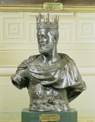 Popiersie portretowe Kosmy I Medyceusza (1519-74) ok. 1557 (brąz)