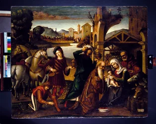 Pokłon Trzech Króli (panel)