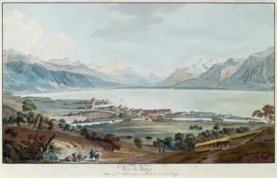 Widok na Vevey