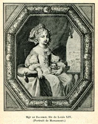 Cabanès, Edukacja książąt005 Delfin, syn Ludwika XIV