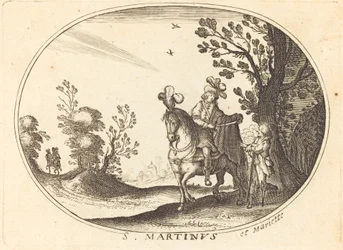Święty Marcin i żebrak