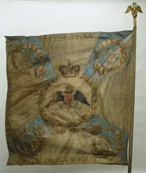 Sztandar pułku ratowników Semenovsky, po 1825 r.