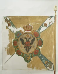 Flaga pułku ratowników Semenovsky, 1762