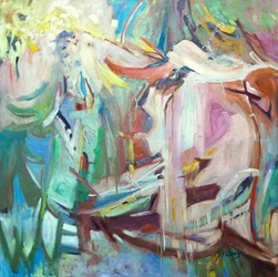 Wszystkie pory roku, ok. 1980-95 (olej na płótnie)