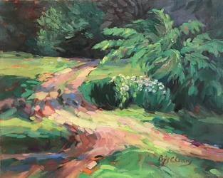 Kansas Plein Air, ok. 1980-2000 (olej na płótnie)