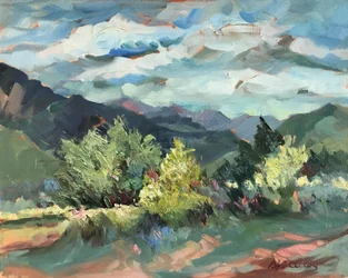 Pueblo Lands Plein Air