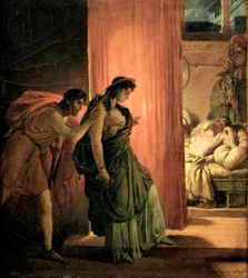 Klitajmestra, około 1817