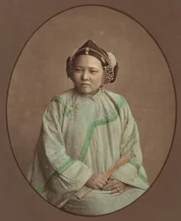 Dziewczyna Lanxchow, lata 70. XIX wieku.