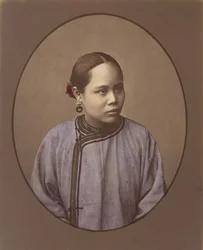 Dziewczyna z Szanghaju, 1870.