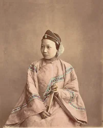 Dziewczyna Lanxchow, lata 70. XIX wieku.