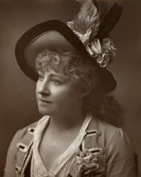 Lydia Thompson, brytyjska tancerka, aktorka i producentka teatralna, 1886