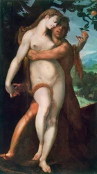 Adam i Ewa, ok. 1566-1611.