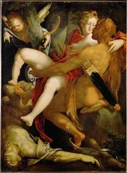 Herkules, Dejaneira i martwy centaur Nessus