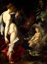 Hermafrodyta i Salamaka – Bartholomaeus Spranger (1546-1611)