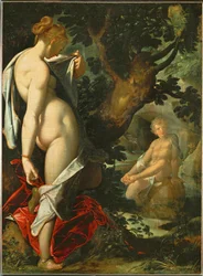 Hermaphroditus i nimfa Salamacis