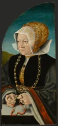 Portret Sibilli Kessel, ok. 1540 (olej na desce)