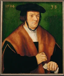 Portret lorda Westerburga w wieku 38 lat (obraz na drewnie dębowym)