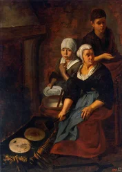 Pieczenie ciast płaskich”, 1645-1648.