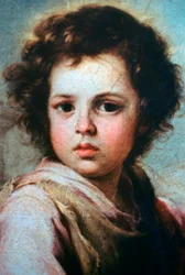 Dobry Pasterz, detal, c1650