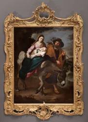 Ucieczka do Egiptu, ok. 1647-50 (olej na płótnie)