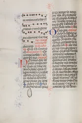 Mszał: Fl. 112v: zawiera muzykę w ramach liturgii Niedzieli Palmowej, 1469.