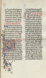 Mszał: Fl. 270: Ofiarowanie Chrystusa Symeonowi, 1469.