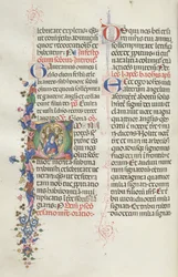 Mszał: Fl. 322v: Dziewica wśród apostołów i świętych, 1469.