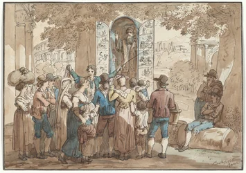 „Szarlatan” – ilustracja do książki „Rzymskie stroje i zwyczaje”