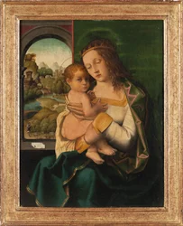 Dziewica z Dzieciątkiem, 1516.