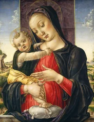 Madonna z Dzieciątkiem, ok. 1475 (tempera na płycie z topoli)