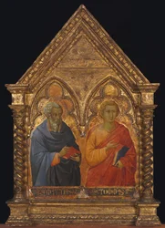 Święci Maciej i Tomasz, ca. 1350.