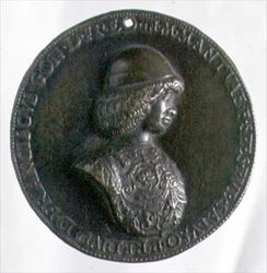 Medal portretowy przedstawiający Francesco Gonzagę II (1466-1519) (brąz ) (rewers patrz 96846)