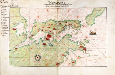 Mapa morska Negroponte