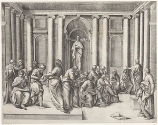 Chrystus wśród uczonych w Piśmie w świątyni
