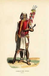 Atoni wojownik Kupang, Timor Zachodni, Indonezja