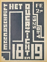 Okładka do wydania z 1923 r. magazynu „Przegląd”, 1923