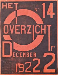 Okładka do wydania z grudnia 1922 czasopisma „Przegląd”, 1922