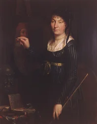 Portret artysty (Autoportret?) 1800 (olej na płótnie)