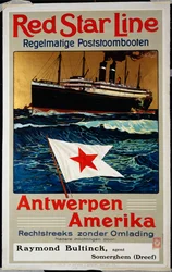 Red Star Line, Antwerpia Ameryka, ok. 1899 r.