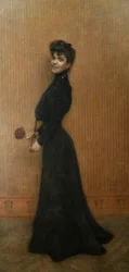 Dama z różą