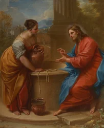 Chrystus i Kobieta z Samarii, 1715-20.