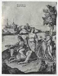 Gwałt Europy, ok. 1515-1520.