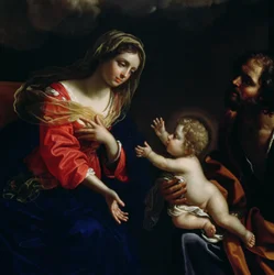 Święta Rodzina, detal, 1682