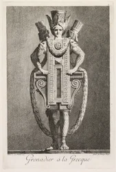 Maskarada à la Grecque: Płyta Grenadier à la Grecque 3, 1771.