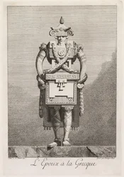 Maskarada à la Grecque: Oblubieniec à la Grecque Płyta 7, 1771.